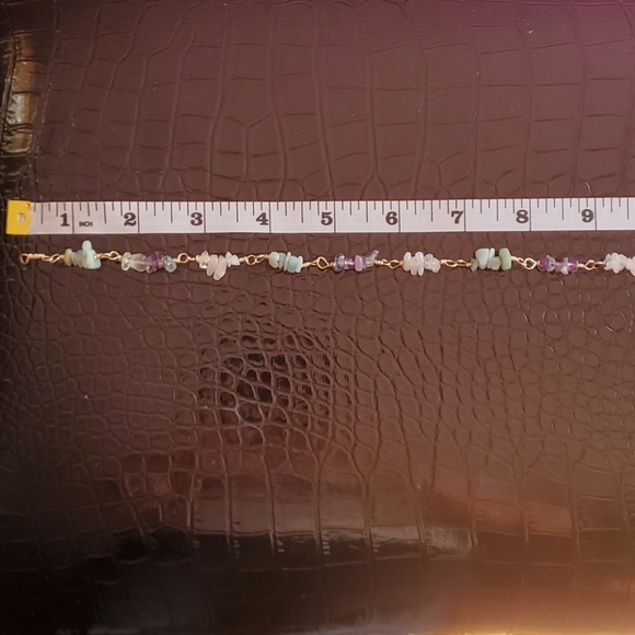 Handmade gemstone necklace - Picture 5 of 8